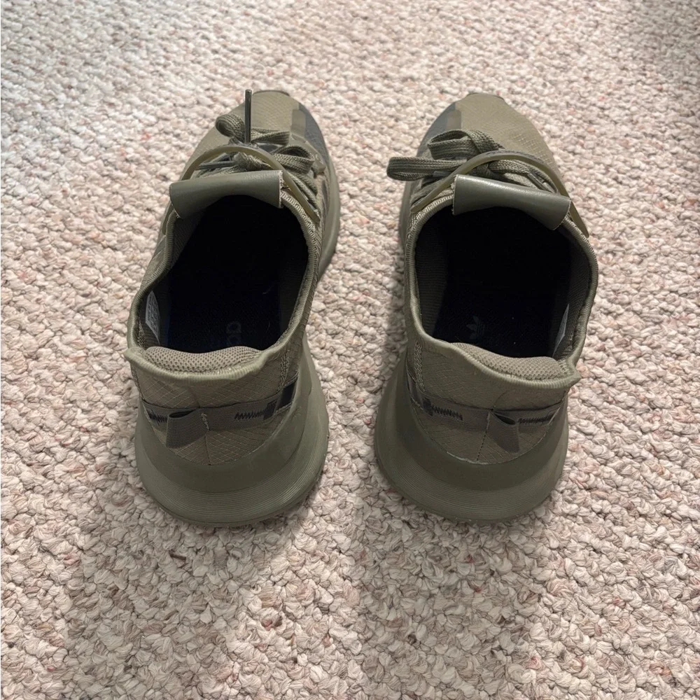 Adidas Men's Khaki and Black Sneakers